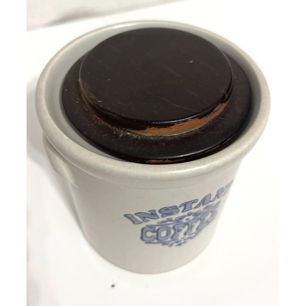 Vintage Pfaltzgraff Yorktown Instant Coffee Canister W/Lid Made In USA - Picture 3 of 7